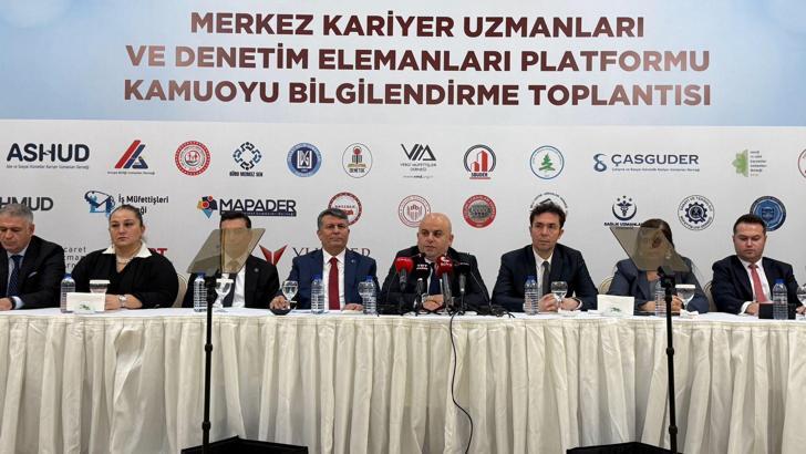 Merkez Kariyer Uzmanları ve Denetim Elemanları Platformu sözcüsü Yüksel: Özlük hakları vaatleri yerine getirilmeli