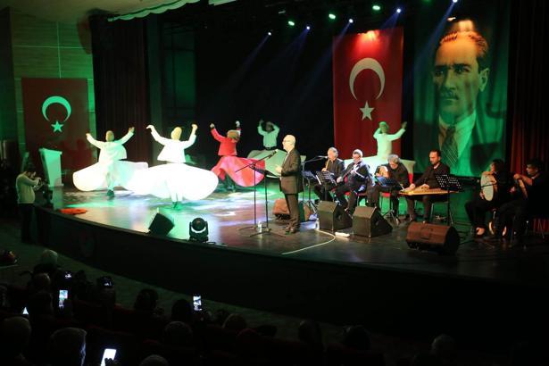 Kepez’de Şeb-i Arus Mevlana’yı anma gecesi düzenlendi