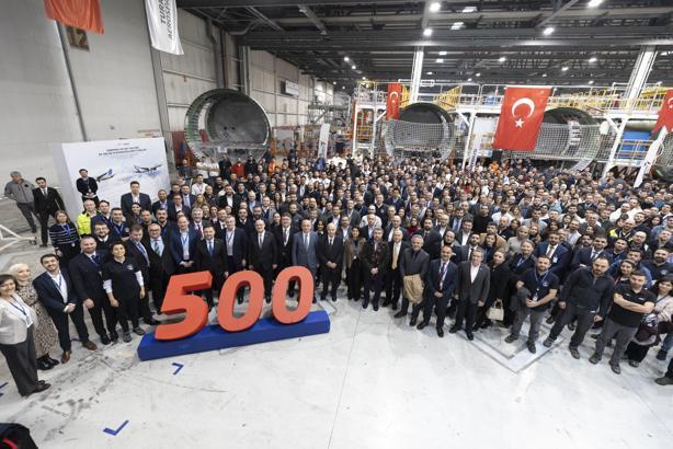 TUSAŞ, Airbus'a 500'üncü gövde teslimatını gerçekleştirdi