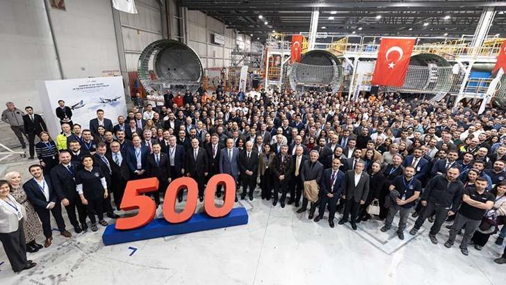 TUSAŞ, Airbus'a 500'üncü gövde teslimatını gerçekleştirdi