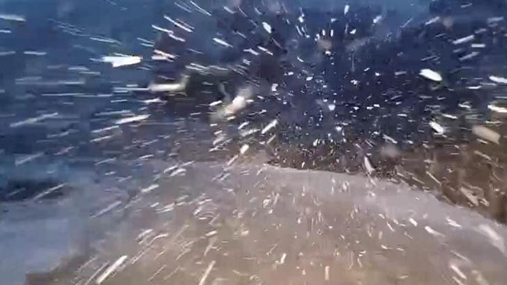 Siirt’te kar yağışı nedeniyle 15 köy yolu ulaşıma kapandı