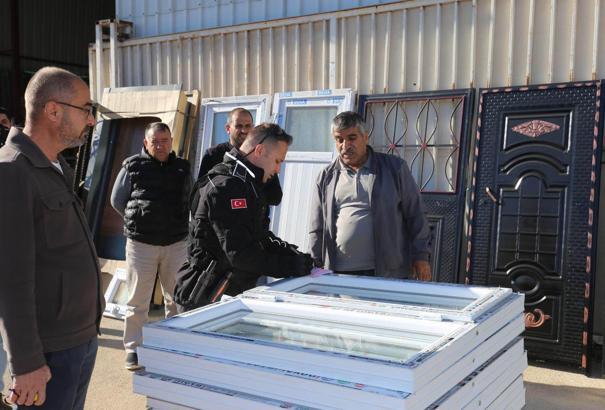 Kepez Zabıtası’ndan Hurdacılar Sitesi’ne denetim