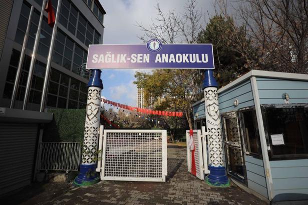 Sağlık-Sen, Ankara'da anaokulu açtı