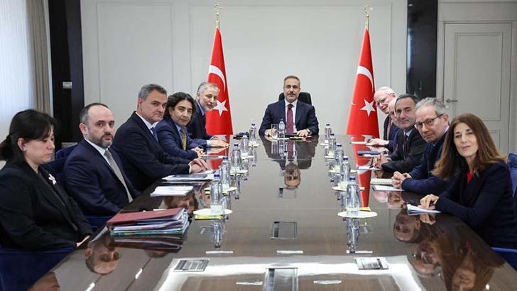 Bakan Fidan, SETA Vaşington Ofisi yetkililerini kabul etti