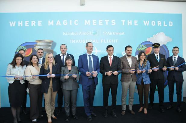 İstanbul Havalimanı’nın 116’ncı havayolu şirketi Air Transat oldu