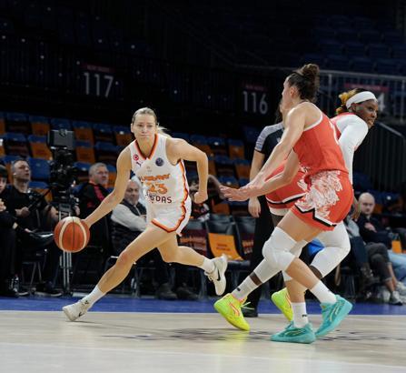 Galatasaray Çağdaş Faktoring - Tango Bourges Basket: 80-62