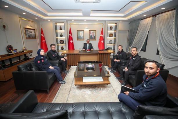 AFAD İl Müdürü'nden Vali Masatlı'ya ziyaret