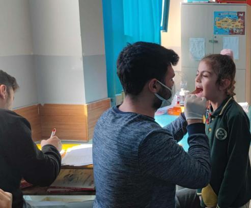 Reyhanlı ve Kumlu’da ağız ve diş sağlığı taraması