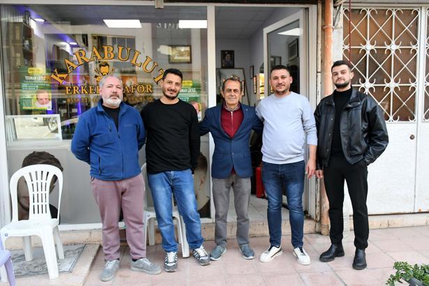 Kuşadası’nda erkek kuaförleri SMA’lı Teoman bebek için seferber oldu