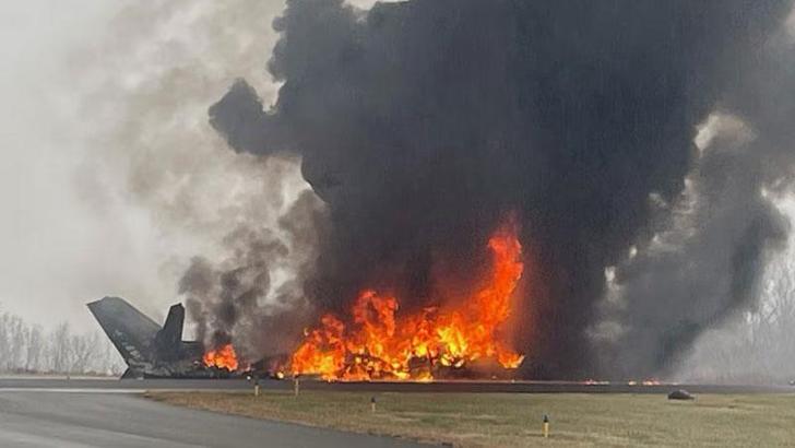 ABD’de özel jet düştü: 7 ölü