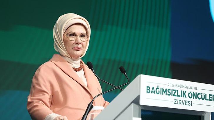 Emine Erdoğan: 2026'yı 'Bağımsızlık Yılı' ilan ediyoruz