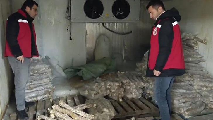 Manisa’da değeri 4 milyon lira olan bozulmuş kokoreç ele geçirildi