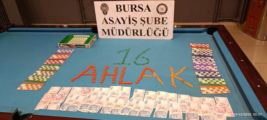 Bursa'nın 3 ilçesinde asayiş uygulaması: aranan 4 kişi yakalandı