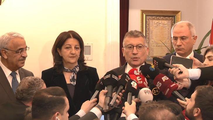 DEM Parti heyetinden AK Parti'ye ziyaret