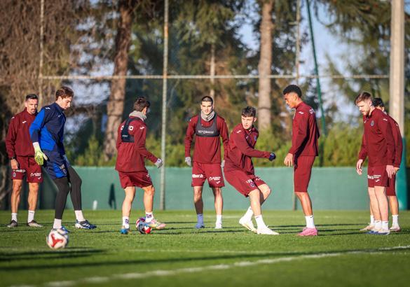 Trabzonspor'da Gençlerbirliği hazırlıkları sürdü