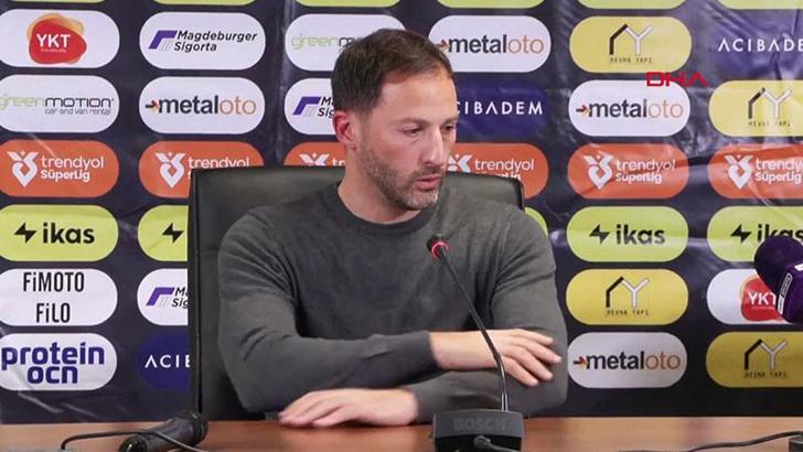 Domenico Tedesco: Ben şu anda gördüğümüz Fenerbahçe'den çok mutluyum