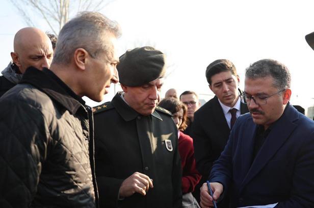 Alican Sınır Kapısı’nın teknik altyapısı incelendi