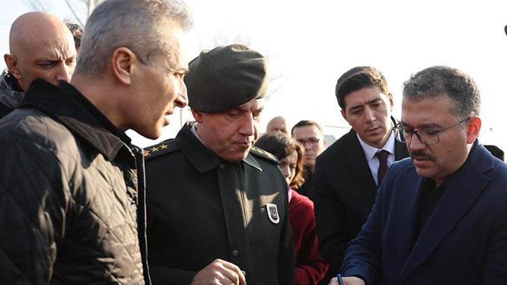 Alican Sınır Kapısı’nın teknik altyapısı incelendi