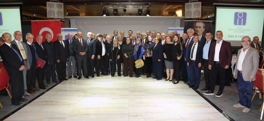 İMO Adana, kuruluşunun 71'inci yılını kutladı