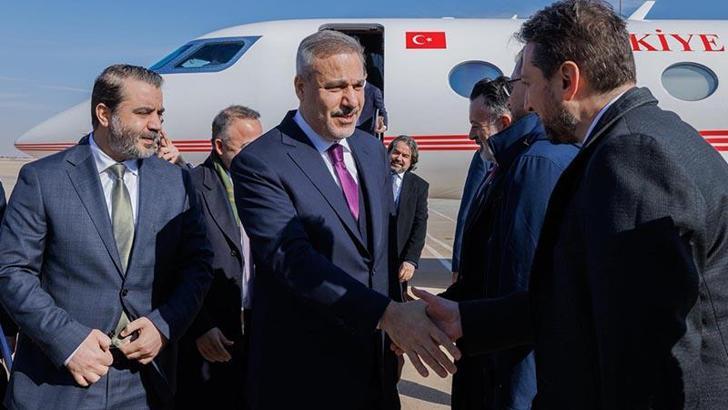 Dışişleri Bakanı Fidan, Milli Savunma Bakanı Güler ve MİT Başkanı Kalın, Suriye’de