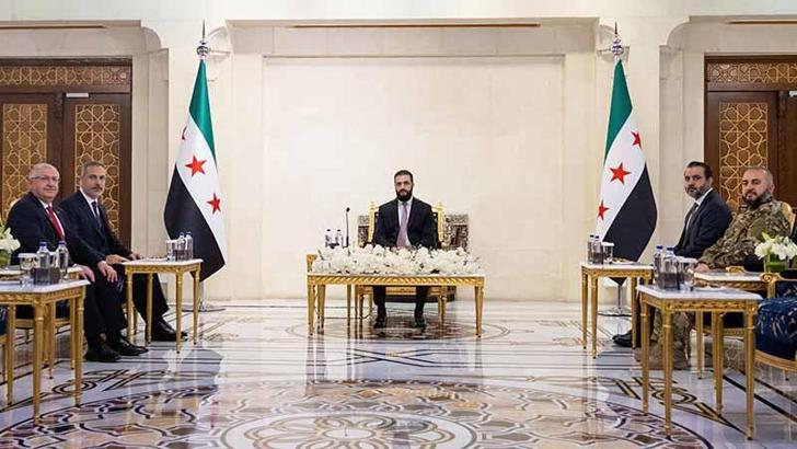 Dışişleri Bakanı Fidan, Milli Savunma Bakanı Güler ve MİT Başkanı Kalın, Suriye'de