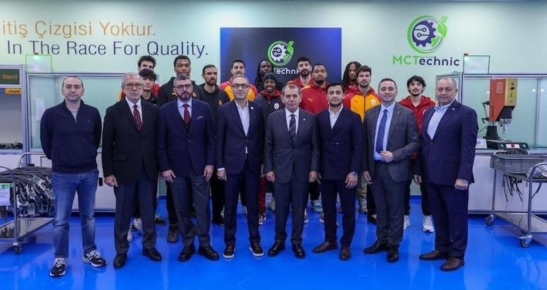 Galatasaray MCT Technic’ten, MCT Technic fabrikasına ziyaret