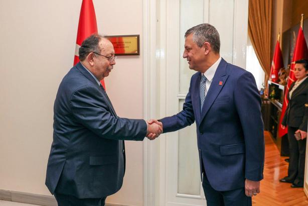 YSK Başkanı Yener, CHP Genel Başkanı Özel'i ziyaret etti