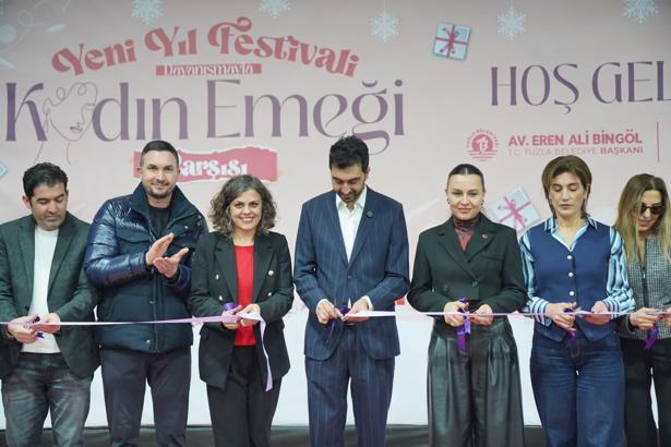 Tuzla'da Kadın Emeği Çarşısı açıldı