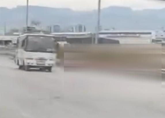 Ters yönde giden midibüs sürücüsüne 11 bin TL ceza