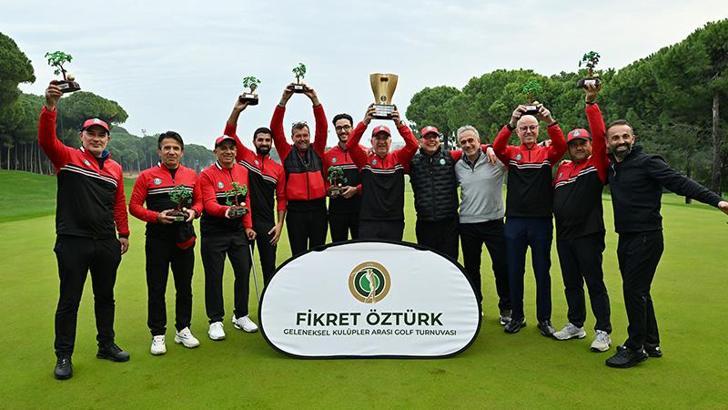 Fikret Öztürk Kulüplerarası Golf Turnuvası'nda şampiyon Kemer Golf Kulübü