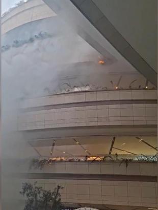 İstanbul-Şişli'de AVM'de çıkan yangın söndürüldü