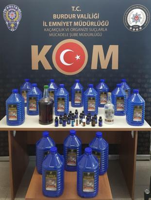 Kaçak içki operasyonlarında 56 şüpheliye işlem yapıldı