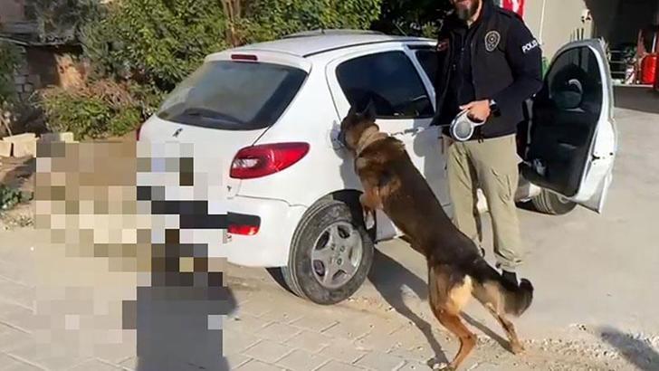 Otomobildeki damacanalardan 28 kilo sıvı metamfetamin çıktı