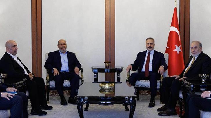 Bakan Fidan, Hamas heyetiyle görüştü