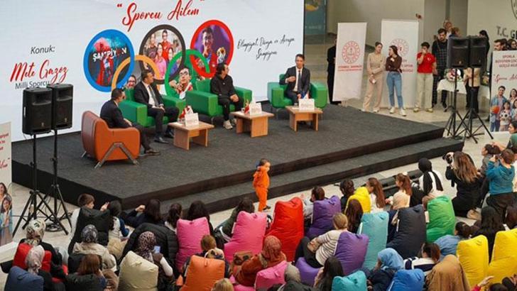 Mete Gazoz’dan ‘Sporcu Ailem’ Projesine destek