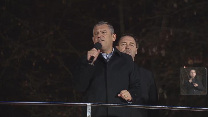 İstanbul - Özgür Özel Kağıthane'de konuştu