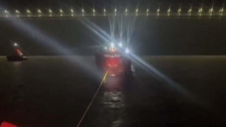 Çanakkale Boğazı'nda gemi arızası