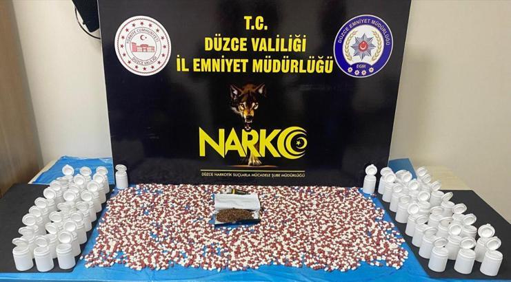 Düzce'de uyuşturucu operasyonu: 1 gözaltı