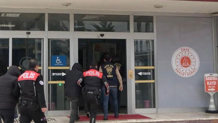 Ordu’da ‘change’ araç operasyonu; 3 tutuklama