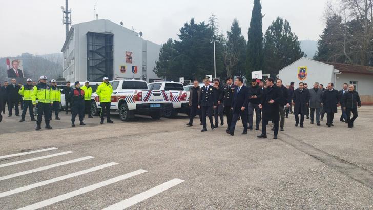 Tokat’ta Emniyet ve Jandarma’ya 79 Yeni Araç Teslim Edildi