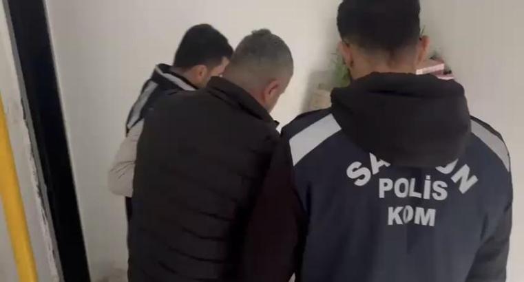 Samsun’da aranan hükümlü yakalandı