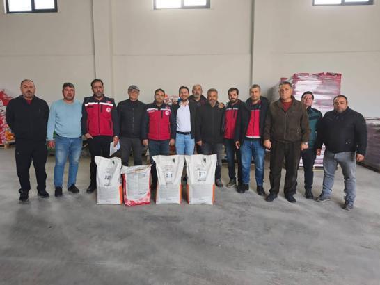 Reyhanlı'da üreticilere tohum desteği