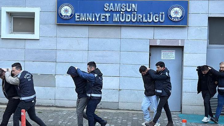Samsun’da tütün kaçakçılarına operasyon: 4 gözaltı