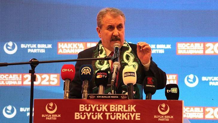 BBP Genel Başkanı Destici: Suçta caydırıcılığı yok ediyorsa bu düzenlemelerin faydası değil zararı vardır