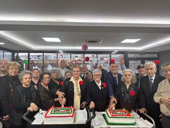 Nilüfer’de huzurevi sakinlerine yeni yıl kutlaması