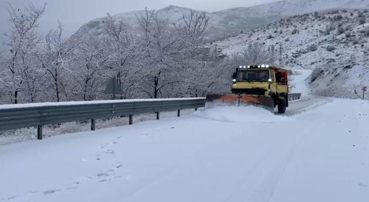 Elazığ’da 23 köy yolu kardan ulaşıma kapandı