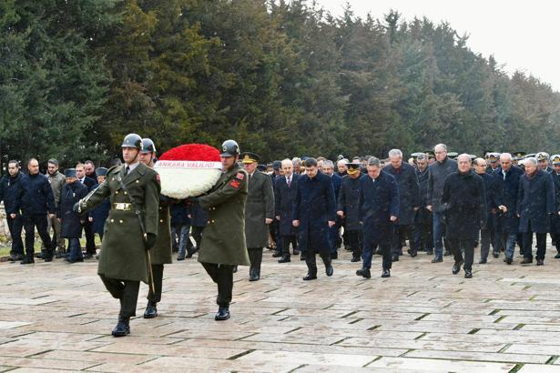 Atatürk'ün Ankara'ya gelişinin 106'ncı yıl dönümü kutlandı