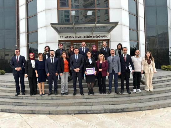 Midyat’taki Aziz Önen Kız Anadolu Lisesi’ne ‘eTwinning’ okul etiketi