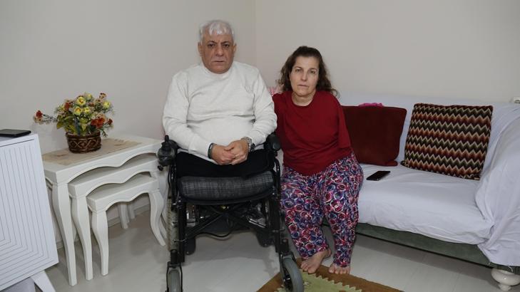 Bedensel engelli çift, birbirine ‘el ve ayak’ oldu