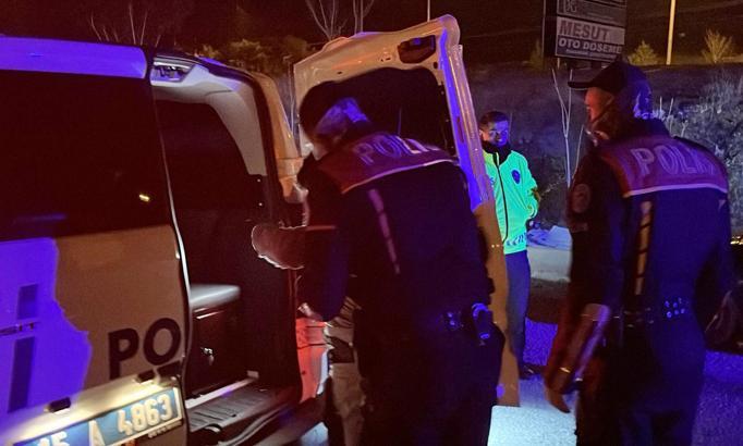 Burdur'da alkollü ve ehliyetsiz sürücü yakalandı